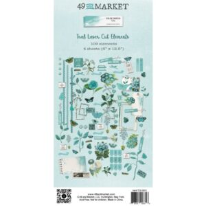 49 & Market Color Swatch Teal Laser Cut