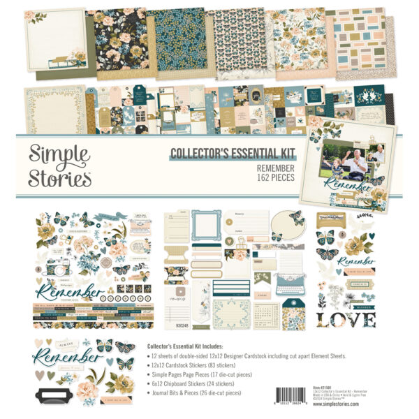 Simple Stories Remember Collector's Esimple Storiesential Kit