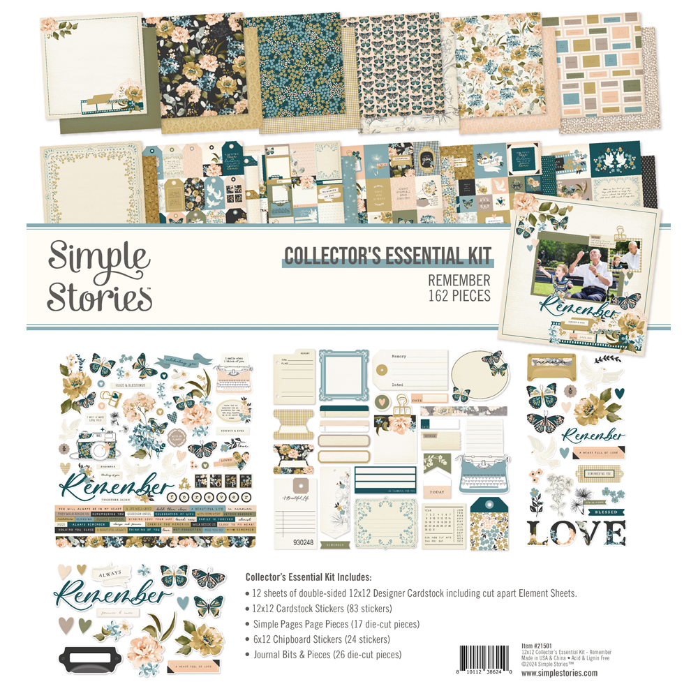 Simple Stories Remember Collector’s Esimple Storiesential Kit
