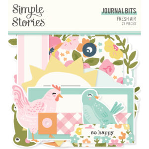 Simple Stories Fresh Air Journal Bits & Pieces