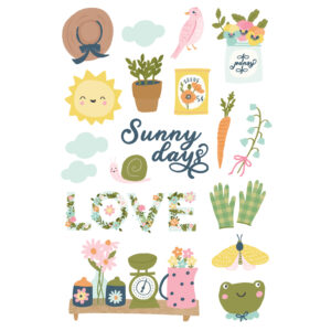 Simple Stories Fresh Air Sticker Book