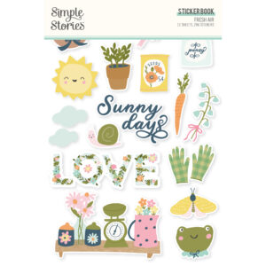 Simple Stories Fresh Air Sticker Book