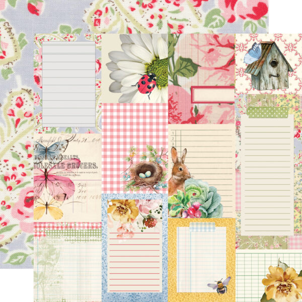 Simple Stories Simple Vintage Spring Garden 12X12 Journal Elements