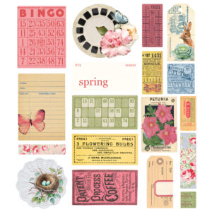 Simple Stories Simple Vintage Spring Garden Ephemera