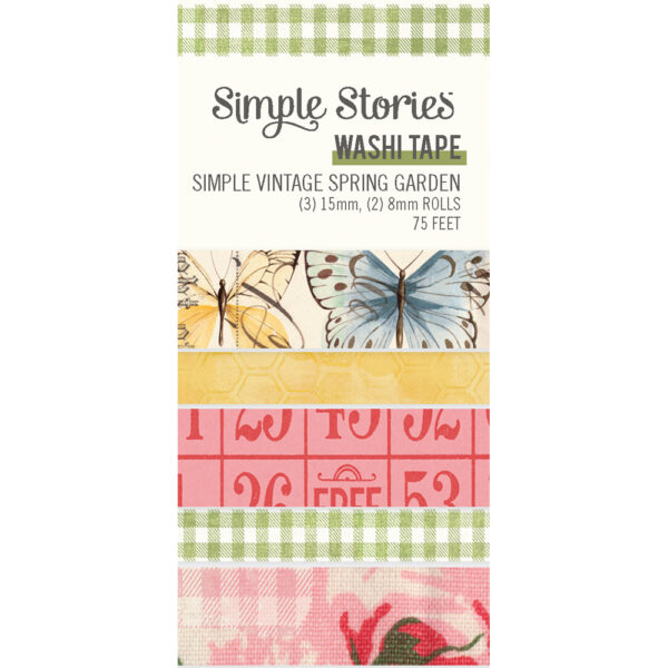 Simple Stories Simple Vintage Spring Garden Washi Tape