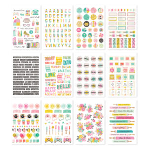 Simple Stories True Colors Sticker Book