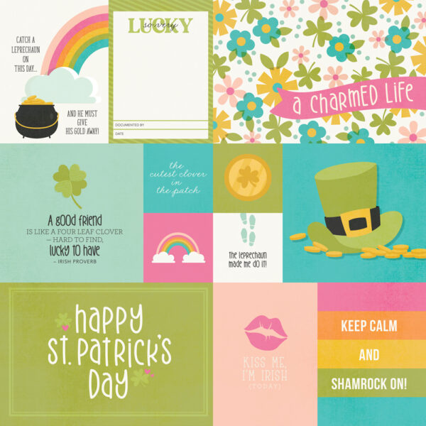 Simple Stories St Patrick's Day 12X12 Elements