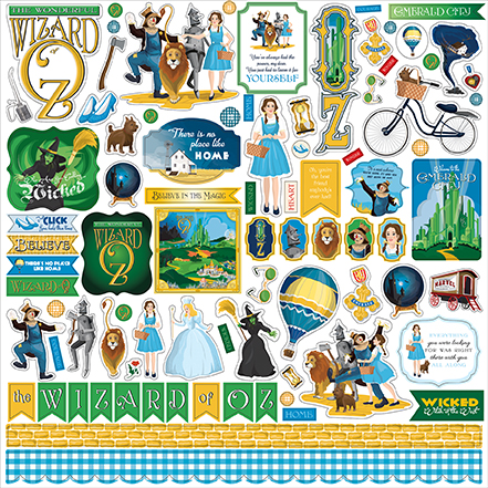 Carta Bella Wizard of Oz Element Sticker
