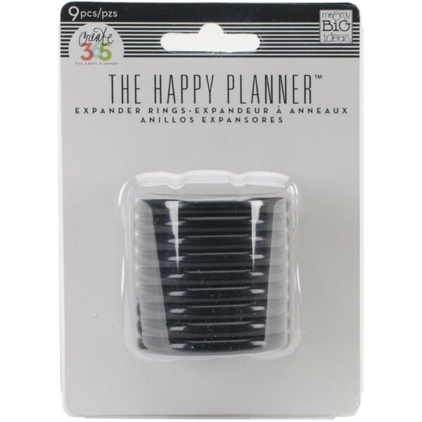 HAPPY PLANNER DISCS 1.75" BLACK