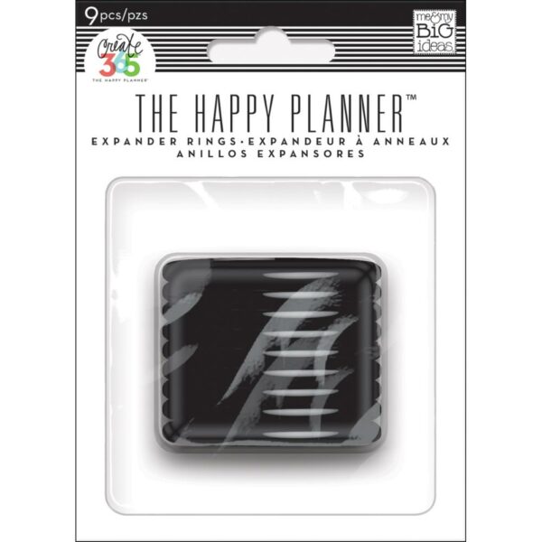 HAPPY PLANNER DISCS 1.75" BLACK