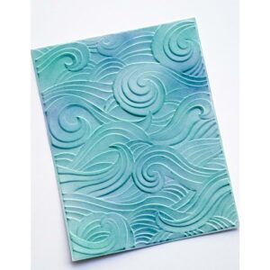 MEMORY BOX WAVES 3D EMBOSSING FOLDER