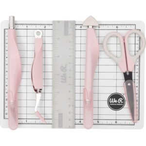 WE R MEMORY KEEPERS MINI TOOL KIT PINK