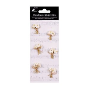 LITTLE BIRDIE FLOWERS IVORY PEARL