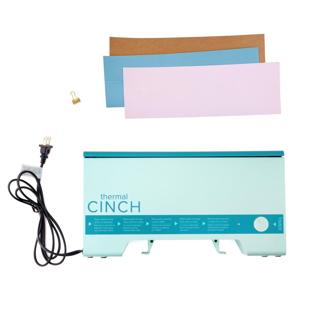 WE R MEMORY KEEPERS THERMAL CINCH BINDING MACHINE TEAL