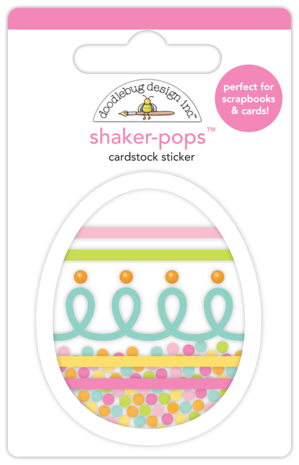 Doodlebug Egg-stra Special Shaker-pops