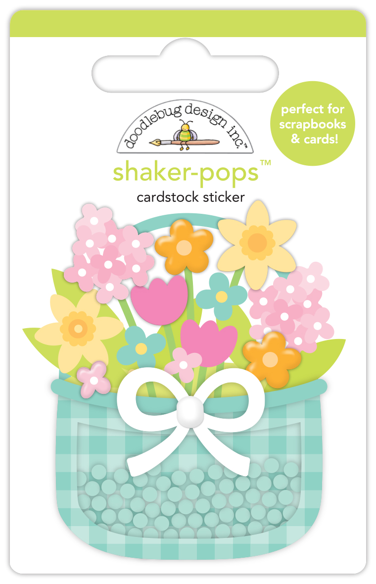 Doodlebug Blooming Basket Shaker-pops