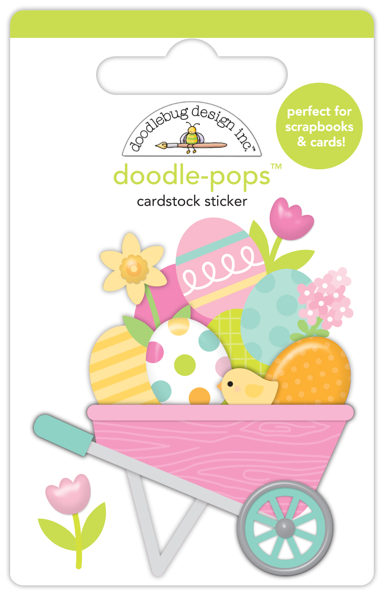 Doodlebug Easter’s On Its Way Doodle-pops