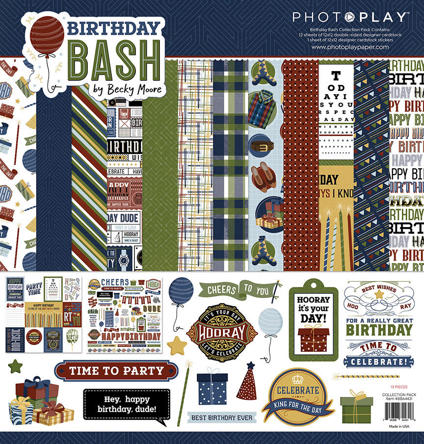 Photo Play Birthday Bash Collection Pack