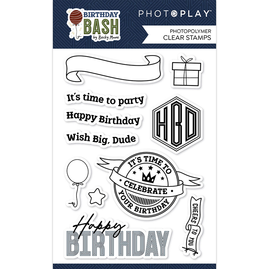 Photo Play Birthday Bash Stamps