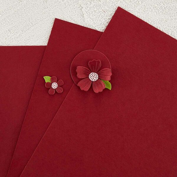 Spellbinders Crimson Color Essentials Cardstock 8.5" X 11" - 10 Pack