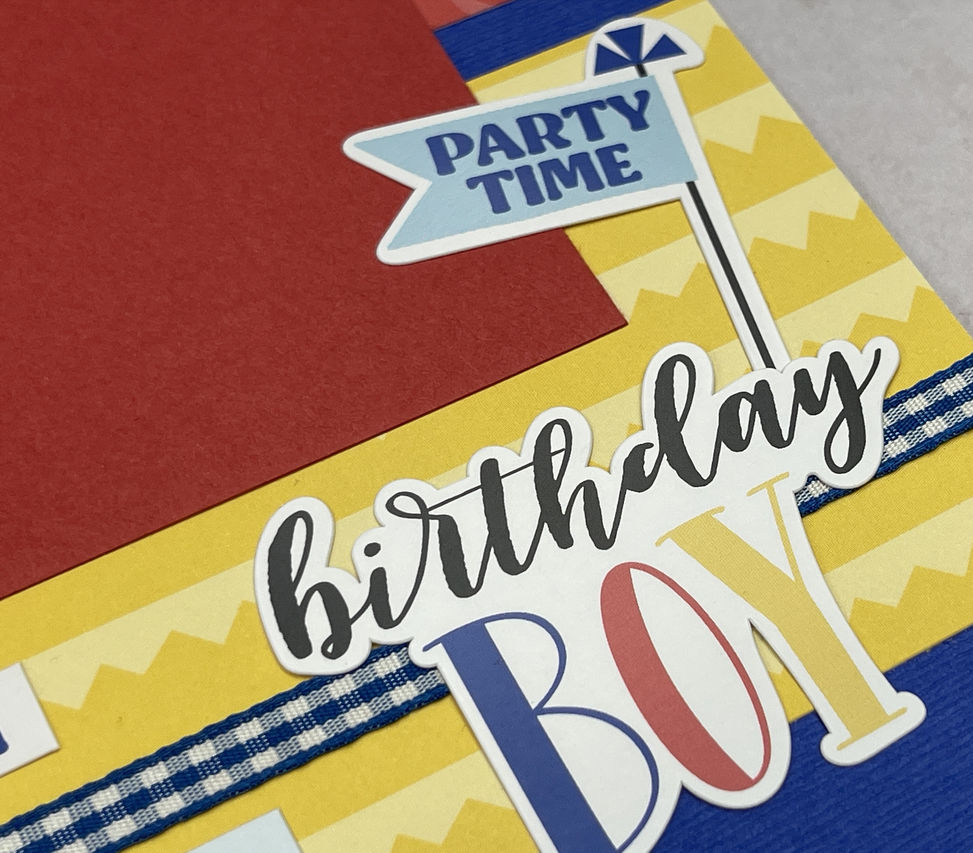 Echo Park Make-a-wish Birthday Boy