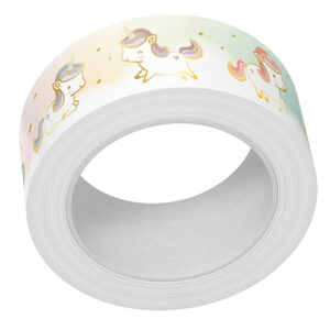 Lawn Fawn Washi Tape Unicorn Party Foiled