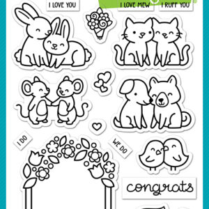 Lawn Fawn Stamp Happy Couples