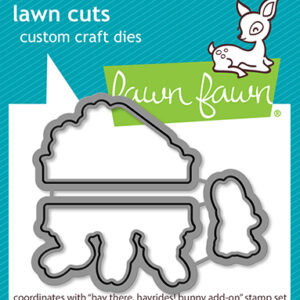 Lawn Fawn Die Hay There, Hayrides! Bunny Add-on