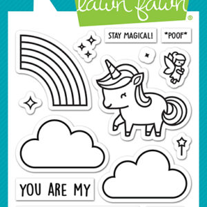 Lawn Fawn Stamp My Rainbow