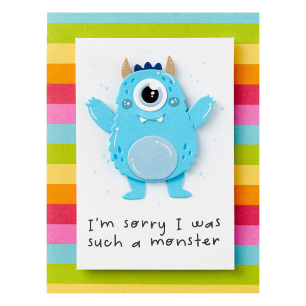 Spellbinders Dancin' Birthday Monster Etched Dies From the Monster Birthday Collection