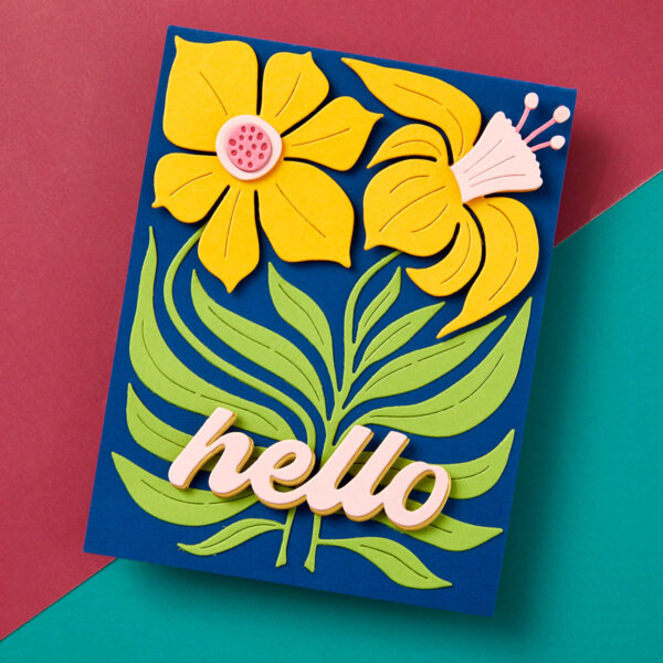 Spellbinders Fresh Picked Daffodils Etched Dies From the Fresh Picked Collection