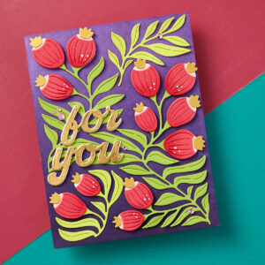 Spellbinders Fresh Picked Berries Etched Dies From the Fresh Picked Collection