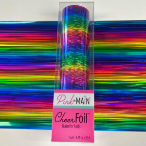 PINK & MAIN CHEERFOIL STREAKS RAINBOW