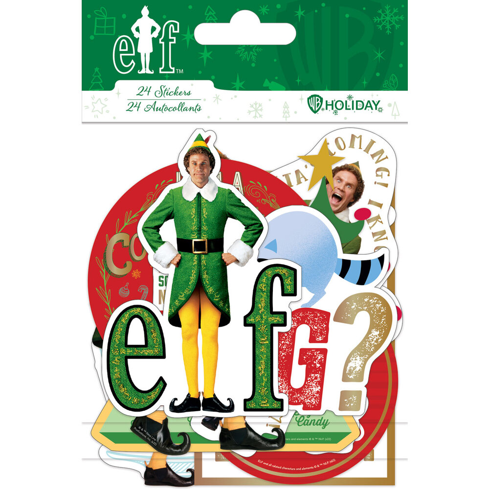 PAPER HOUSE ELF DIE CUTS STICKERS