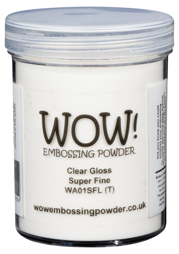 Wow Embossing Powder Clear Gloss Super Fine