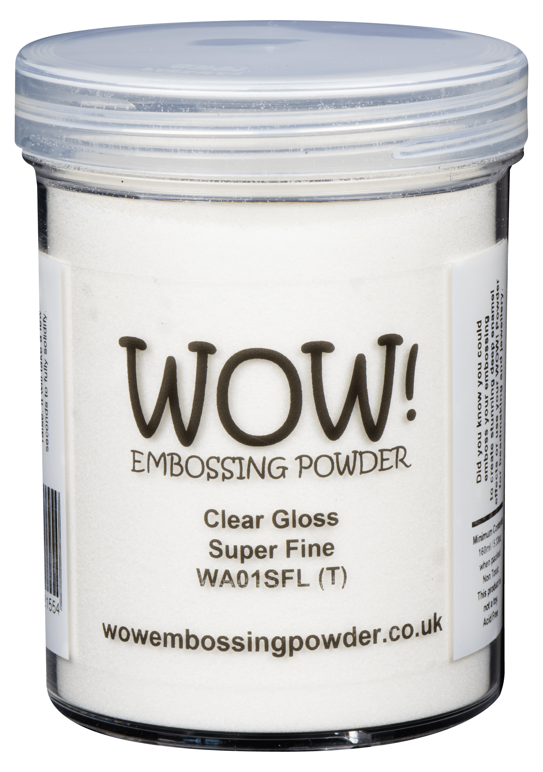 Wow Embossing Powder Clear Gloss Super Fine