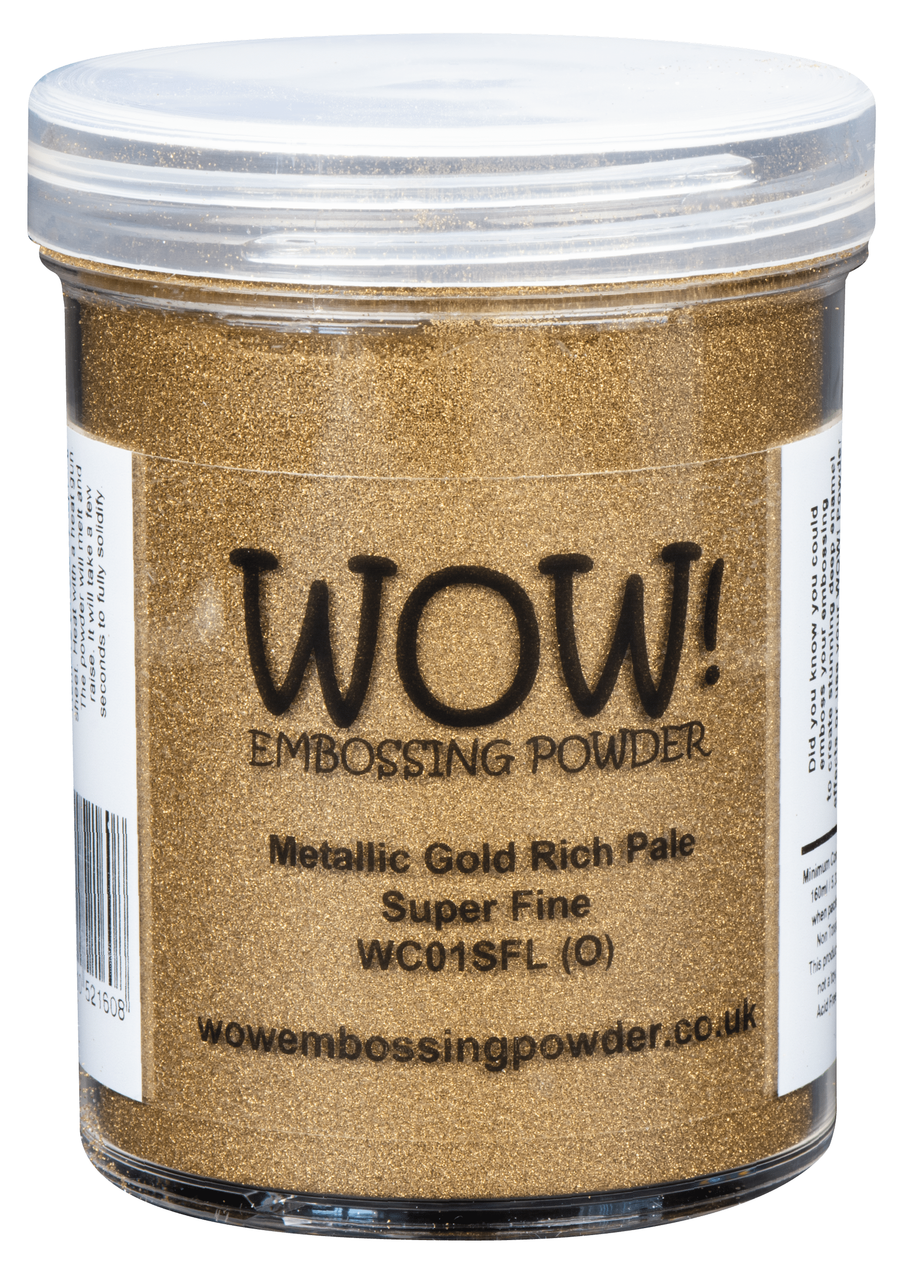 Wow Embossing Powder Gold Rich Pale Super Fine