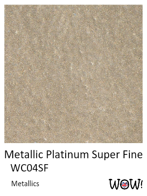 Wow Embossing Powder Platinum Super Fine