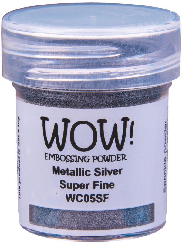 Wow Embossing Powder Silver Super Fine