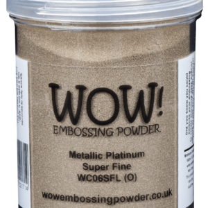 Wow Embossing Powder Platinum Super Fine