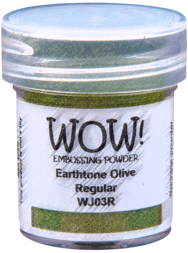 Wow Embossing Powder Earth Tone Olive - Regular