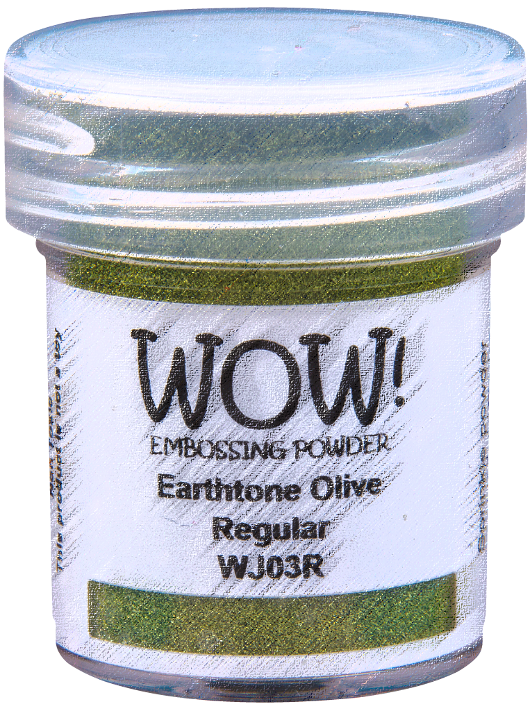 Wow Embossing Powder Earth Tone Olive – Regular