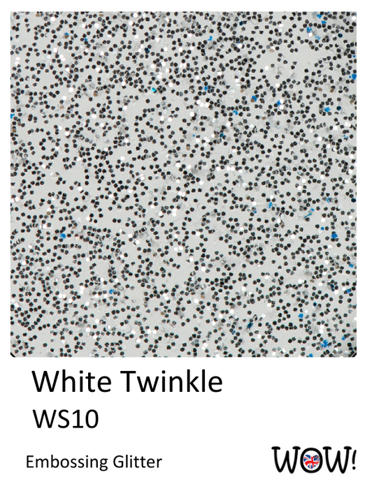 Wow Embossing Powder White Twinkle Regular