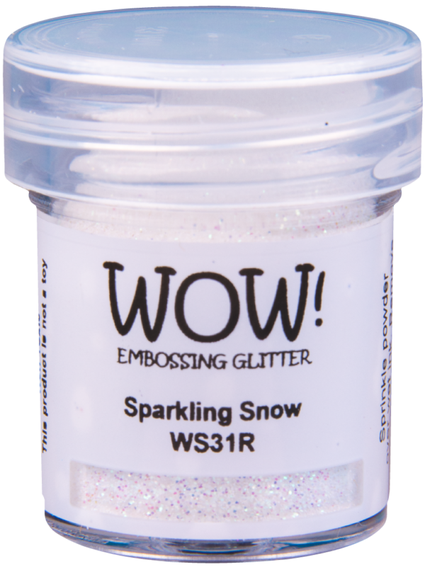 Wow Embossing Powder Sparkling Snow Regular