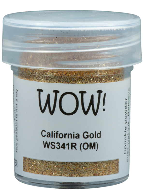 Wow Embossing Powder California Gold Regular