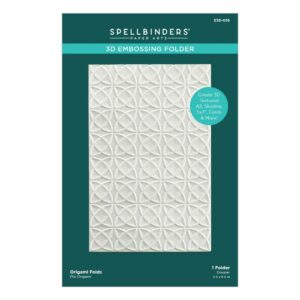 Spellbinders 3D Embossing Folder Origami