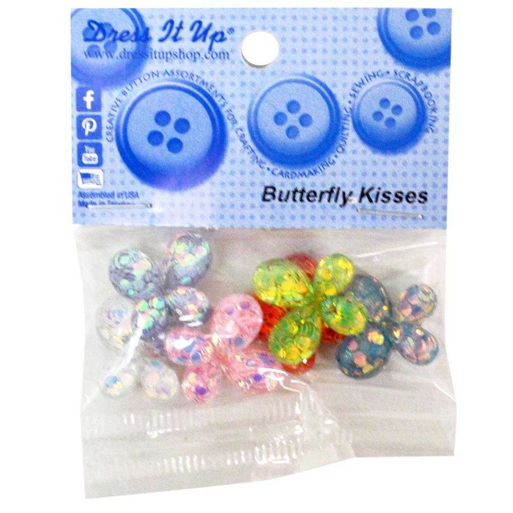 DRESS IT UP EMBELLISHMENTS BUTTERFLY KISSES