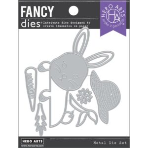 Hero Arts Die Peeking Bunny Fancy