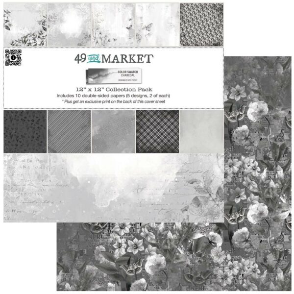 49 & MARKET COLOR SWATCH CHARCOAL SOLIDS KIT