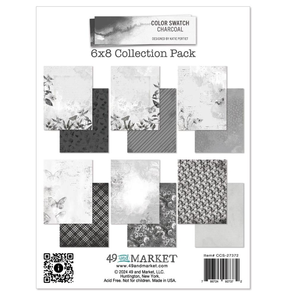 49 & MARKET CS CHARCOAL 6X8 COLLECTION PACK